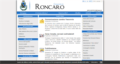 Desktop Screenshot of comune.roncaro.pv.it